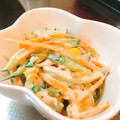 magmagM's cooksnap of when they made 簡単サラダ。きゅうりと人参のツナマヨ和え.