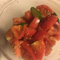 クックPW9C2T☆'s cooksnap of when they made トマトときゅうりの中華風.