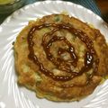 マラガの空's cooksnap of when they made ★簡単！山芋の入った＊お好み焼き＊です♪.