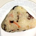 シェリー＊メイ's cooksnap of when they made カニカマと塩昆布のおにぎり♪.