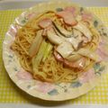 yayokami's cooksnap of when they made 【アスパラとベーコンのクリームパスタ】♪.