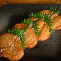 umaichan's cooksnap of when they made 天ぷらかまぼこと大葉の即席おつまみ.