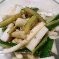 モモファム's cooksnap of when they made きゅうりと大根のごまポン酢あえ.