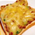 ♡ぽちすけ♡'s cooksnap of when they made 簡単うまい！納豆トースト.