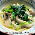 kichicoron's cooksnap of when they made ほうれん草ときのこのおひたし.