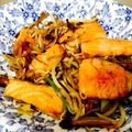 あぴみ♡0312's cooksnap of when they made メインにも♪鮭とキノコのバター醤油炒め.
