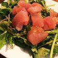 なーなちゃん's cooksnap of when they made マグロ切り落としで☆ごちそうカルパッチョ.