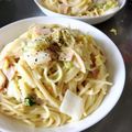 クックOIF51A☆'s cooksnap of when they made 白菜とベーコンのクリームパスタ.