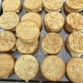 ☆★あーこ★☆'s cooksnap of when they made 超簡単おやつ・カスタード♡サンド.