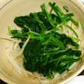 クック14R3V8☆'s cooksnap of when they made 即席☆ほうれん草ともやしのごま和え.