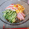 バカリャウ's cooksnap of when they made ダイエット☆ところてん冷やし中華風.