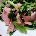 ちな。。's cooksnap of when they made 小松菜のバターコンソメ炒め 超簡単美味い.