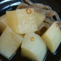 てんてん♡'s cooksnap of when they made ピリ辛☆大根とこんにゃくのたいたん.