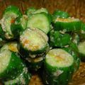 フレンチロリータ's cooksnap of when they made やみつき？ごまきゅうりその②.