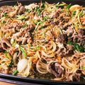 happyyuki's cooksnap of when they made ホットプレートで！プルコギ.