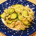 あーこ姐's cooksnap of when they made 胡瓜ともやしのいかくん☆ゴマポン和え.