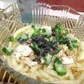 *nana*'s cooksnap of when they made 冷製TKU♡ツナ塩こんぶ卵かけうどん.
