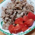 kotohime00's cooksnap of when they made 薄切り豚ロースで生姜焼き.