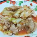 わたろうみ's cooksnap of when they made ■鶏キャベチリソース炒め■早、簡単、安◎.