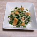 アクセル☆'s cooksnap of when they made 油揚げとカイワレのガーリックサラダ♡.