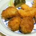 mmameco's cooksnap of when they made 新玉ねぎの豚巻きフライ♪.