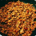mykym's cooksnap of when they made 節約★簡単★豚ひき肉deミートソース.