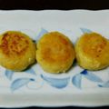 ぽんきちっちーず's cooksnap of when they made イモ餅バター焼き‥ベーコン&チーズ入り.