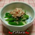 こたらパッド's cooksnap of when they made 5分でもう一品！丸おくらのおひたし.
