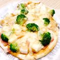 ピヨみ's cooksnap of when they made 和風お餅ピザ。.
