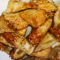 クック2SI6IC☆'s cooksnap of when they made 厚揚げとちくわのごま風味照り焼き☆.
