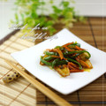 ramuneᐝiRo's cooksnap of when they made ちくわのカレーきんぴら.