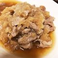 クックUZP1NX☆'s cooksnap of when they made 豚バラみぞれ炒め肉柔らか.