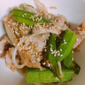 目指せ手抜き料理人's cooksnap of when they made さっぱり！豚肉とオクラのみぞれ炒め.