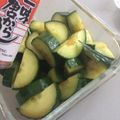 ロン子's cooksnap of when they made 簡単！きゅうりのサラダ.