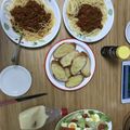 kusarbucks's cooksnap of when they made ミニトマトと茄子DEミートソース.