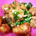 aki♥︎'s cooksnap of when they made おからパウダーで糖質オフ！鶏もも肉油淋鶏.