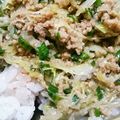 好き嫌い大王's cooksnap of when they made 覚え書き 餃子丼 ギャル曽根さん レシピ.