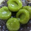 クックP479II☆'s cooksnap of when they made ★簡単絶品本格的♪お抹茶白玉ぜんざい.