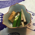 おはなすき's cooksnap of when they made オクラと厚揚げとしめじの炒めもの.