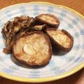 ぽめchan's cooksnap of when they made 椎茸ステーキと舞茸のバター醤油ソテー♪.