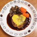 ぽめchan's cooksnap of when they made ファミレスに圧勝☆簡単チーズハンバーグ.