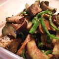 riurin's cooksnap of when they made ココナッツオイルで簡単なすのゴマ合え.