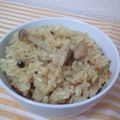 miniyoppy's cooksnap of when they made シンプル美味しいきのこの炊き込みごはん.