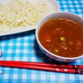 めみたん☆'s cooksnap of when they made 稲庭うどんdeトマトカレーつけめん.