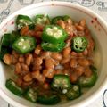 はるかなみ's cooksnap of when they made 納豆とオクラのネバネバ冷たいスープご飯.