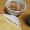 コメメ's cooksnap of when they made お腹ペッタンコ！塩麹deトマトサラダ♡.
