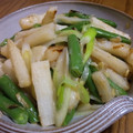 にゃおん１２１５'s cooksnap of when they made いんげんと長いものネギ生姜炒め.