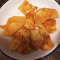 horseland's cooksnap of when they made ＊　揚げワンタン♪　＊.