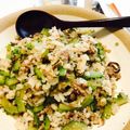 kanechin6's cooksnap of when they made ゴーヤとひき肉の美味炒飯.