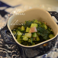 ruruchirin's cooksnap of when they made 今が旬！簡単！モロヘイヤ和え物.
